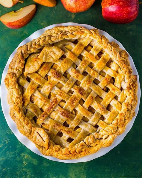 Old Fashioned Apple Pie With Lattice Crust Recipe The Feedfeed