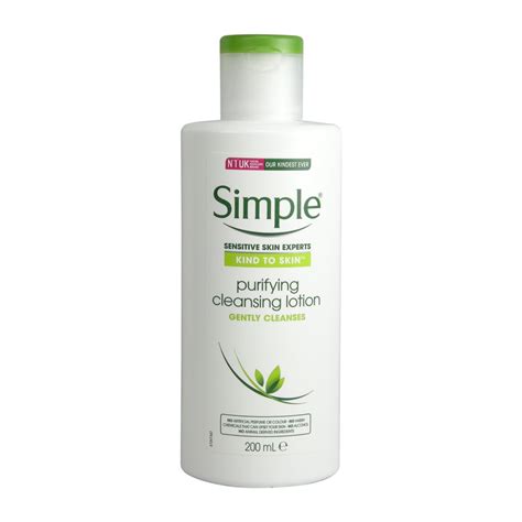 Simple Cleansing Lotion 200ml Skincare Product