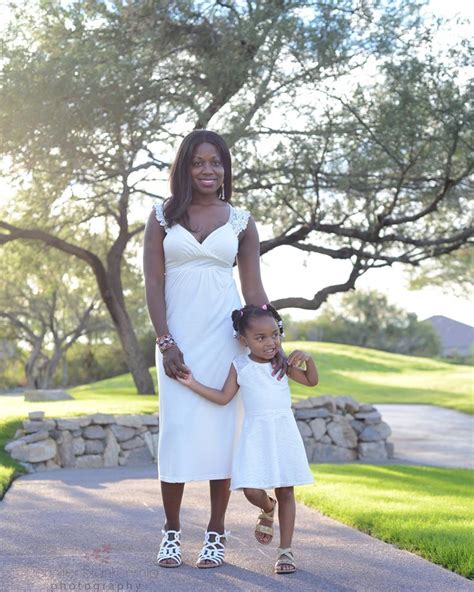 Mother And Daughter Fashion White Dress Daughter