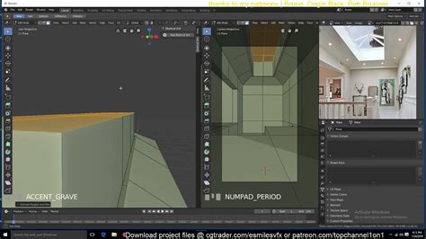 Blender 28 Architectural Visualization Tutorial Modeling Interior Part