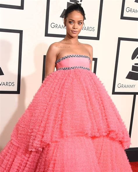 Rihannas Giambattista Valli At The Grammys 2015lainey Gossip Entertainment Update