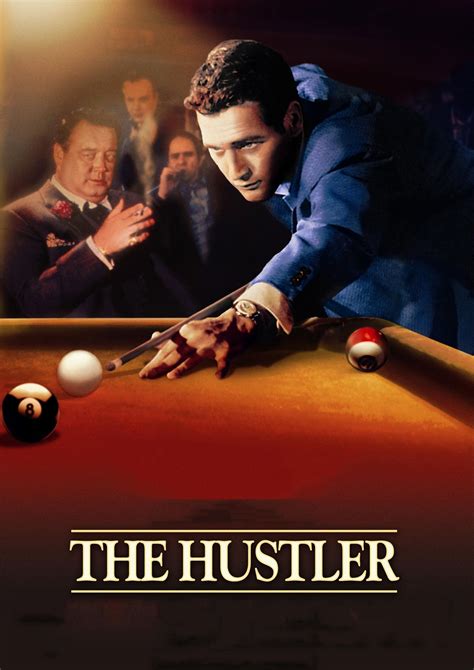 The Hustler Poster American Cinemascope Drama Film Wall Decor Paul Newman Jackie Gleason