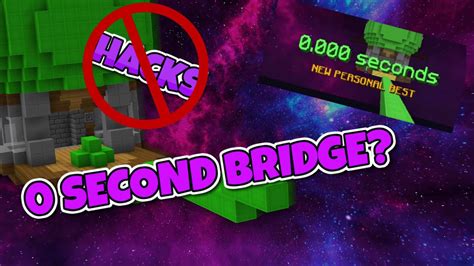 Patched 0 Second Bridge Possible Hypixel Bridging Practice Original
