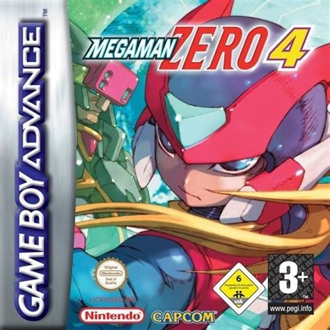 Carátula De Mega Man Zero 4 Para Gba