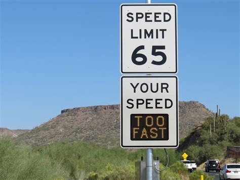 New I 17 Electronic Signs Tackle Speeding North Of Phoenix Adot