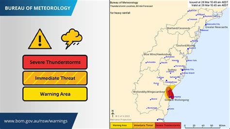 Bureau Of Meteorology New South Wales On Twitter A Detailed Severe