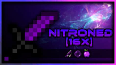 Nitroned 🔮 ~ Pvp Purple 16x ~ Resourcetexture Pack Release Youtube