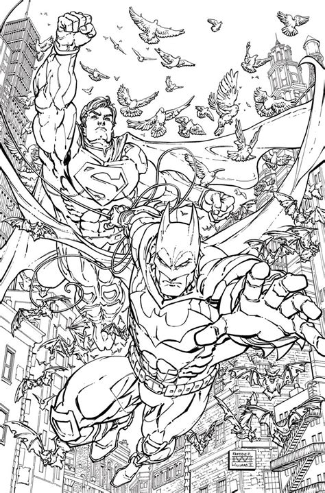 36 Coloring Pages Dc Comics Images