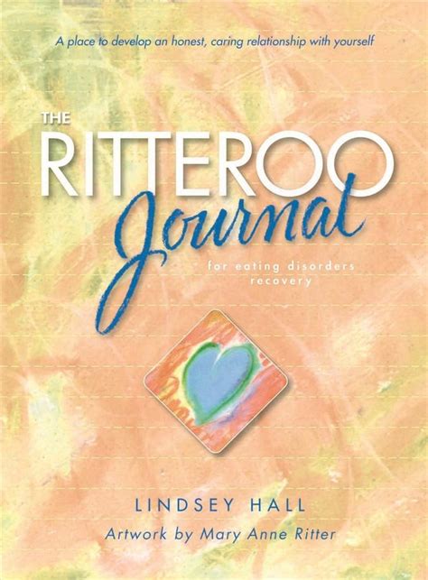 buy the ritteroo journal for eating disorders recovery by lindsey hall with free delivery