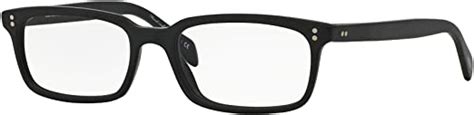 Oliver Peoples Ov5102 1031 Eyewear Frame Denison Matte Black W Demo Lens 49mm At Amazon Men’s