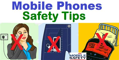 Mobile Phones Safety Tips Safety Tips For Cell Phonesmobile Phones