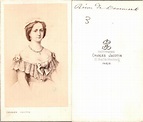 CDV Charles Jacotin, Paris, Louise de Hesse-Cassel, Reine du Danemark ...