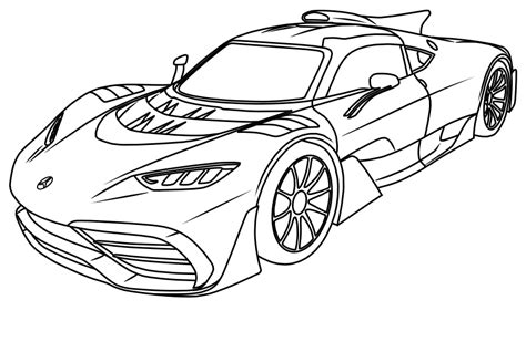 Mercedes Benz Amg Gt Design Sketch Sketch Coloring Page