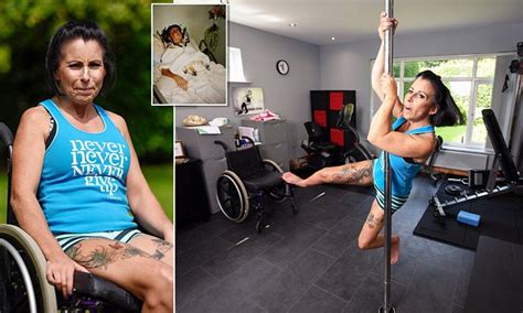 Wheelchair Bound Woman Walks Again After Pole Dancing Daily Mail Online