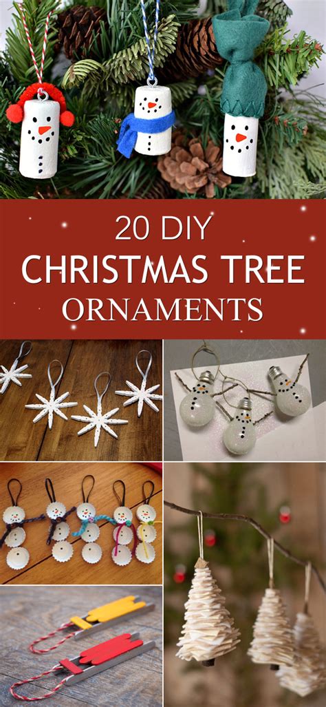 20 Easy And Beautiful Diy Christmas Tree Ornaments