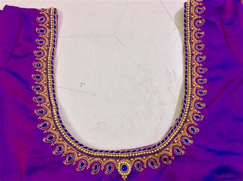 Simple Blouse Embroidery