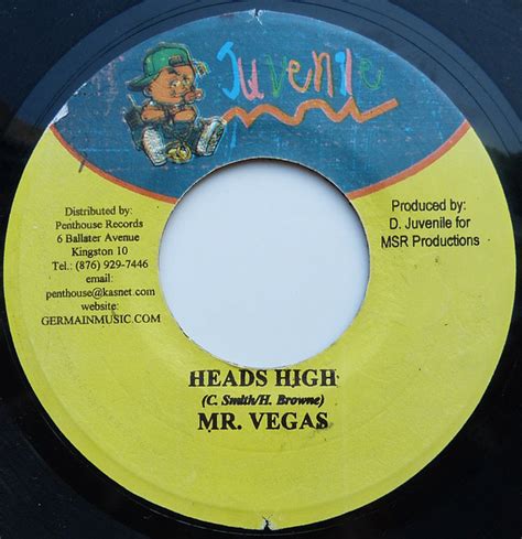 Mr Vegas Heads High Vinyl Discogs