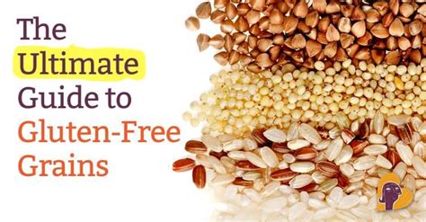 The Ultimate Guide To Gluten Free Grains