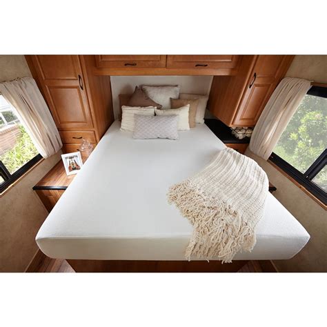 In many rvs and motorhomes, limited spaces require adjusted size mattresses like the rv short queen and rv short king, or rv king. Zinus Ultima Comfort 10 in. Short Queen Memory Foam RV ...