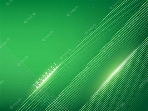 Premium Vector Elegant Green Creative Lines Background