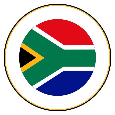 Flag Of South Africa In Shape South Africa Flag In Shape 25863046 Png