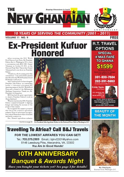 The New Ghanaian Newspaper By 4ir Africa The New Ghanaian Issuu