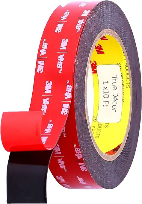 Double Sided M Adhesive Tape Inch Width X Ft Length M Vhb Heavy