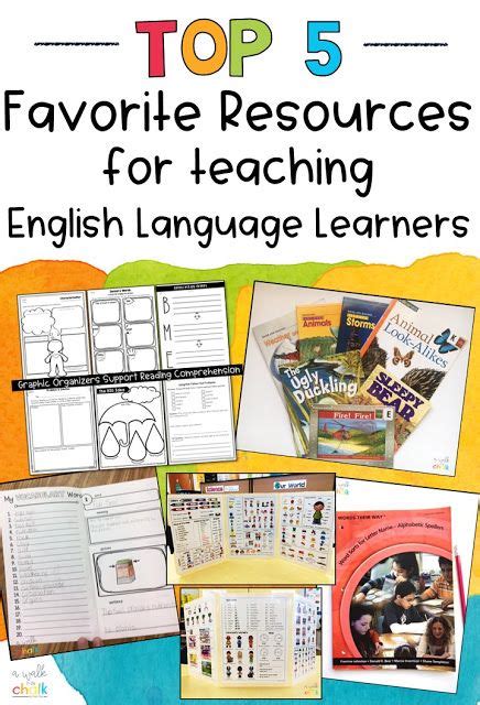 Top 5 Favorite Resources For Teaching English Language Learners A