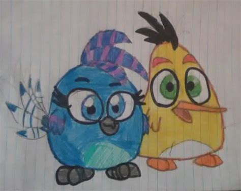 Peri And Chuck As Hatchlings By Angrybirdstiff On Deviantart