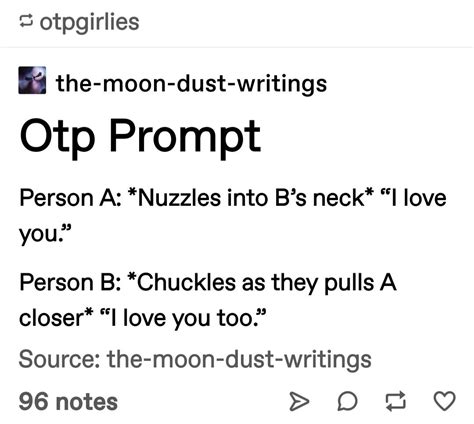 Otp Prompt Writing Prompts Funny Writing Dialogue Prompts Otp Prompts