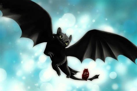 Cute Toothless Dragon Wallpaper