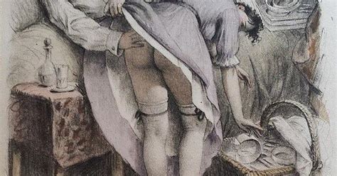 The Laundress From Loeuvre Libertine Illustrated By Paul Emile Becat