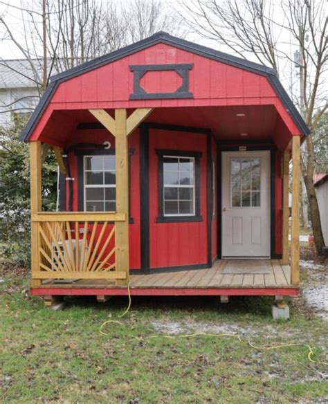 28 Homestead Converted Shed Tiny Home Is Only 36500 Tiny Houses