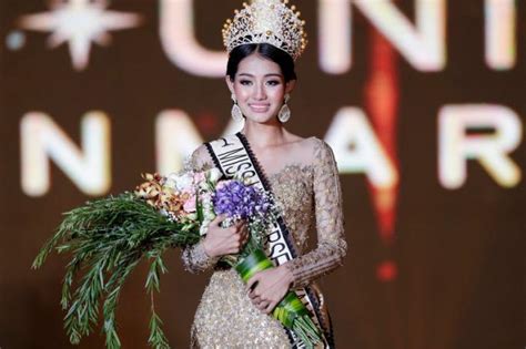 Miss Universe Completes In Myanmar For The First Time Blacker