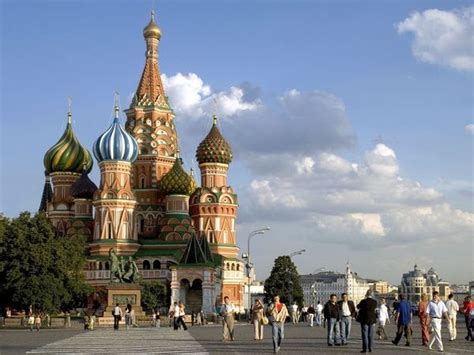 Ljepote Svijeta Rusija Grad Moskva