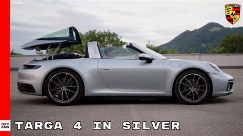 2021 Porsche 911 992 Targa 4 In Silver Youtube