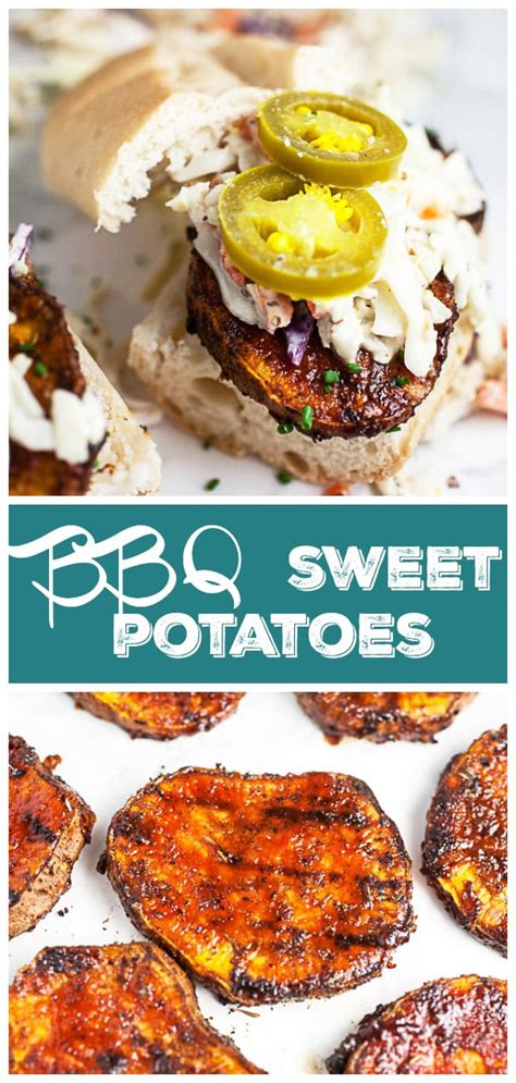 Bbq Sweet Potatoes The Rustic Foodie