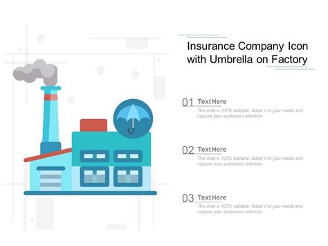 Obtain legal indemnity quotes and policies in seconds. Insurance Company Icon With Umbrella On Factory ...