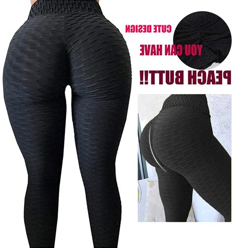 fittoo women s heart shape yoga pants sport pants workout black size medium ebay