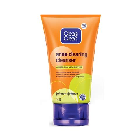 Jual Clean And Clear Active Clear Acne Clearing Cleanser 50gr Hbhoz