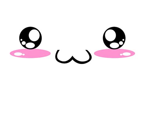Kawaii Face Png Transparent Background Free Download 42666 Freeiconspng