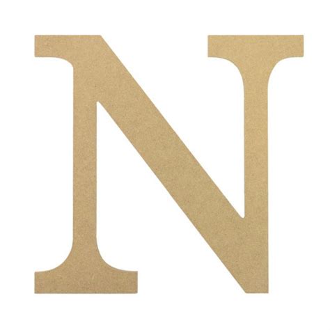 Luxury ornate monogram emblems in outline style. 10" Decorative Wood Letter: N AB2038 - MardiGrasOutlet.com
