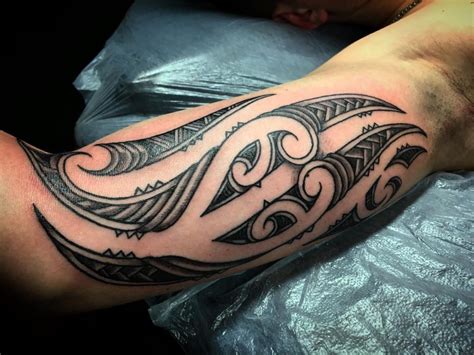 Māori Inner Arm Elvis Tattoo