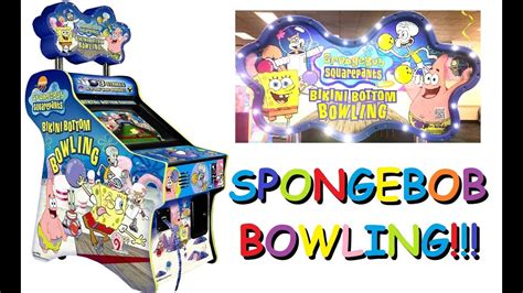 Spongebob Squarepants Arcade Bowling Game Youtube