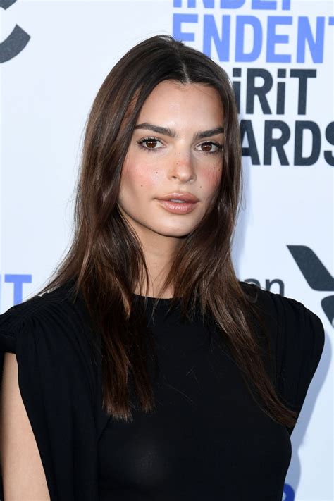 Ratajkowski's first leading role will be in the upcoming. EMILY RATAJKOWSKI at 2020 Film Independent Spirit Awards ...