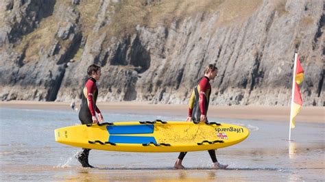 Rnli Cold Water Shock Floating Campaign Launched Bbc News