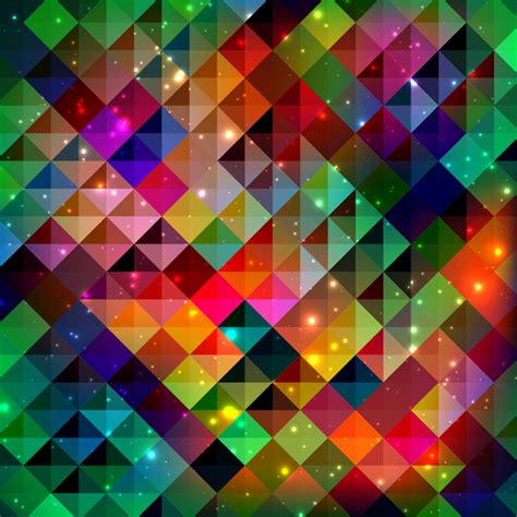 Diamond Colorful Geometric Abstract Background Free Vector In Adobe