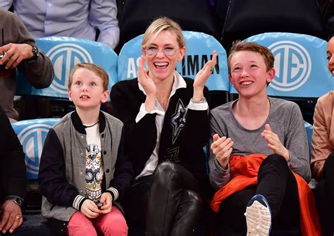 Cate Blanchett And Sons At Knicks Game November 2016 Popsugar