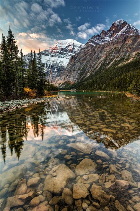 The Most Stunning Place In Canada Mount Edith Cavell At Dawn Jasper
