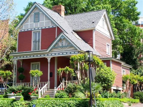 Fourth Ward in Uptown Charlotte has many wonderful, old restored